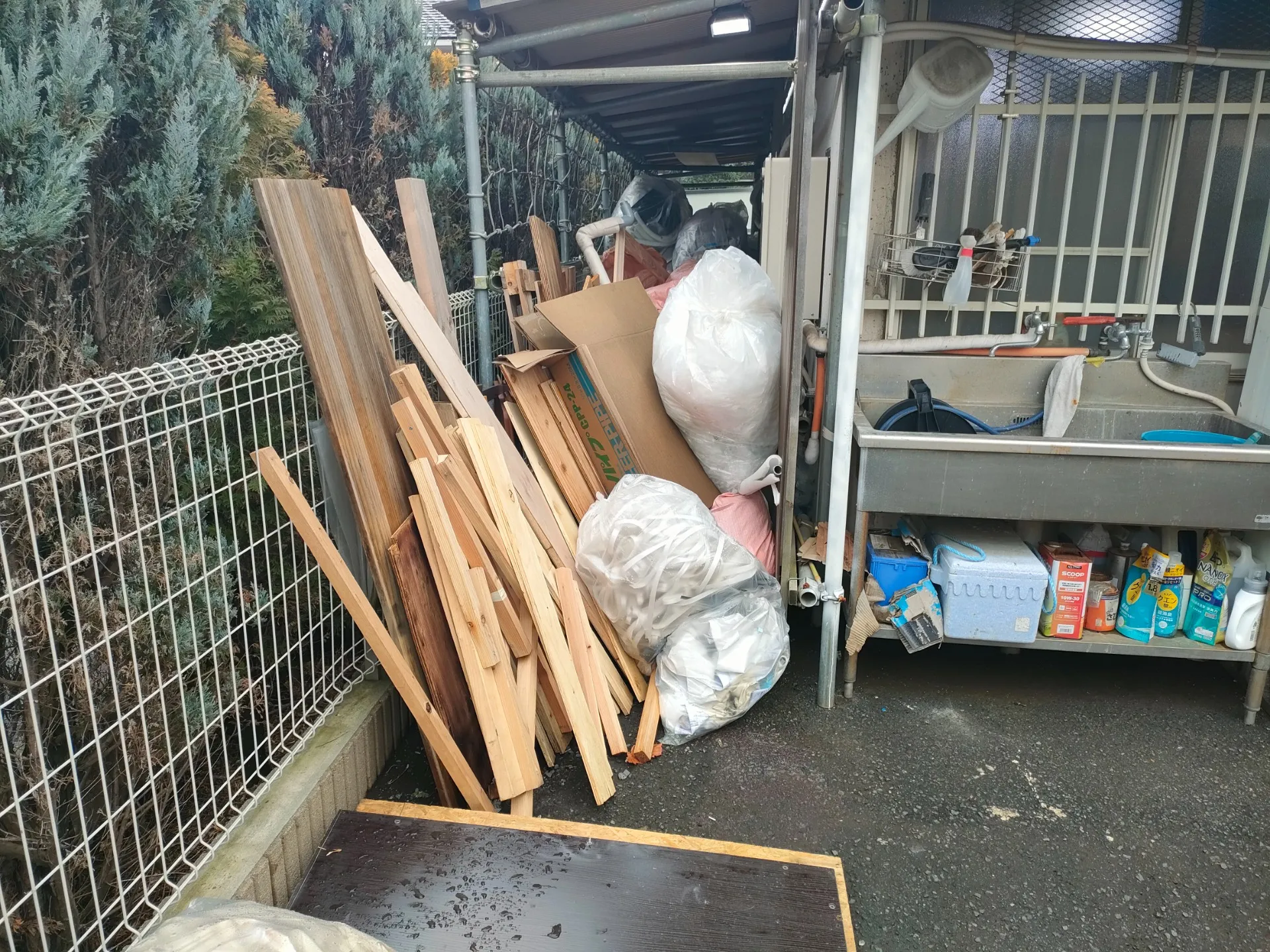 川崎市多摩区 工事会社様 産廃回収